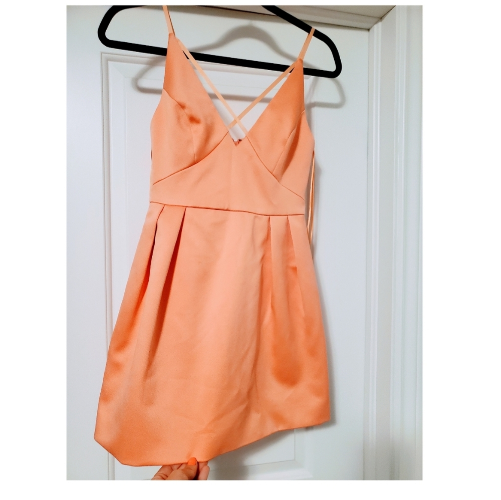 Beautiful peach color Dress